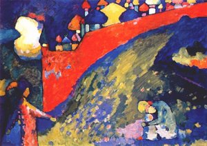 Mur Rouge Destin — Wassily Wassilyevich Kandinsky