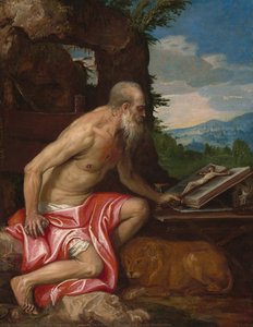 Saint Jerome In The Wilderness — Bonifazio Veronese