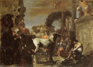 The Fall Of Simon Magus — Leonaert Bramer
