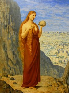 Mary Magdalene In The Desert — Puvis De Chavannes