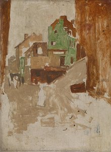 Street In Montmartre, Paris, George Hendrik Breitner, C. 1880 - C. 1923 — George Hendrik Breitner