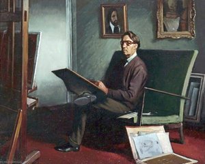 Self Portrait — Charles William Oliver