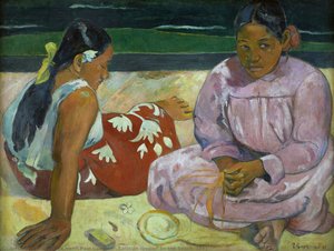 Tahitian Women On The Beach, 1891 — Eugène Henri Paul Gauguin