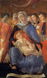Madonna Of Humility — Domenico Di Bartolo