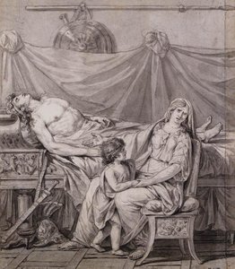 Le Deuil D'andromaque — Jacques-louis David