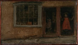 Rose And Red: The Barber — James Abbott Mcneill Whistler