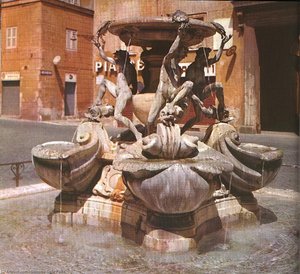 Fontana Delle Tartarughe — Giacomo Della Porta