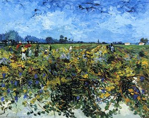 El Viñedo Verde — Vincent Willem Van Gogh