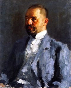 Portrait In Grey Suit — Alexej Von Jawlensky