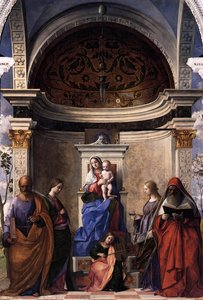 L'altarpiece De Saint Zacharie — Giovanni Bellini (giambellino)