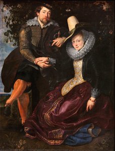 Rubens E Isabella Brant En El Cenador De Madresela — Pedro Pablo Rubens