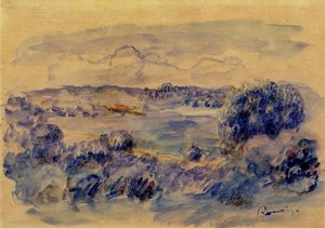 Guernsey Landscape — Pierre-auguste Renoir