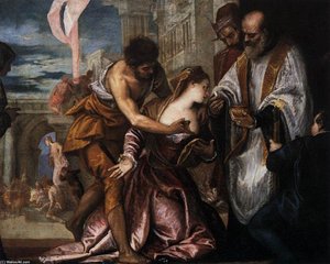 The Martyrdom And Last Communion Of Saint Lucy — Paolo Veronese