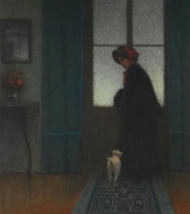 Lady With A Dog — Jakub Schikaneder