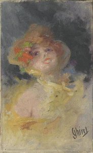 Tete De Femme — Jules Chéret