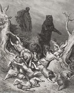 Los Niños Destrozados Por Osos — Paul Gustave Doré