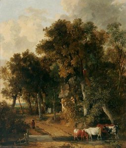 Road Scene At Intwood, Norfolk — James Stark