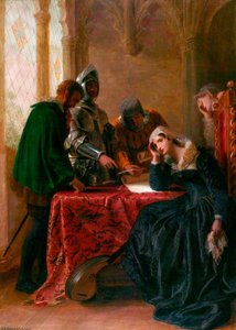 The Abdication Of Mary, Queen Of Scots — Joseph Arthur Palliser Severn