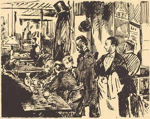 Au Café — Édouard Manet