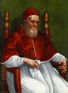 Portrait Of Pope Julius Ii — Raphael Coxcie