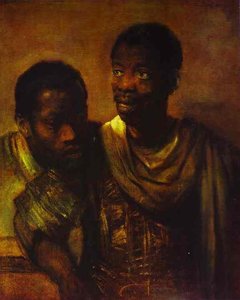 Two Negroes — Rembrandt Van Rijn