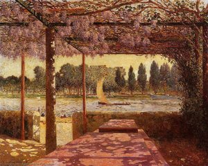 The Trellis By The River — Ferdinand Du Puigaudeau