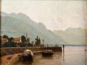 Landscape On Lake Como — Guido Carmignani