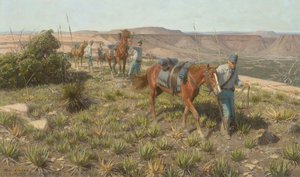 U.s. Dragoons In Texas — Tom Lovell