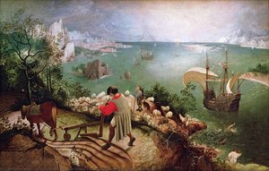Paesaggio Con La Caduta Di Icaro — Pieter Bruegel Il Vecchio