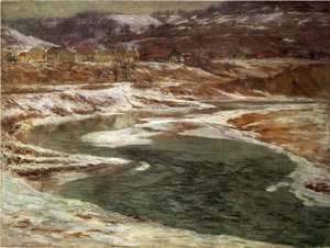 Winter - Brookville — John Ottis Adams