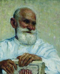 Ritratto Del Fisiologo Ivan Petrovich Pavlov — Ilya Efimovič Repin