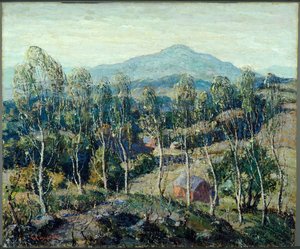 New England Birches — Ernest Lawson