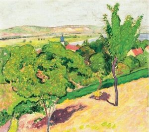 Hillside In Sunshine — Arnold Gara