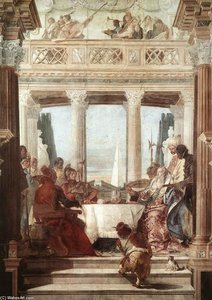 The Banquet Of Cleopatra — Giambattista Tiepolo