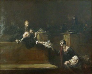 Scène De Tribunal — Jean Louis Forain