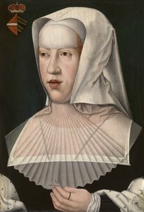 Portrait Of Margaret Of Austria, Duchess Of Savoy — Bernard Van Orley