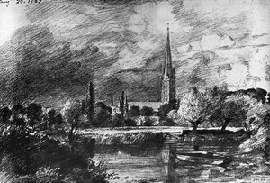 Salisbury Kathedrale — John Constable