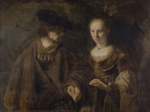 Les Fiançailles — Rembrandt Van Rijn
