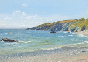 Perran Point, Cornwall — Arthur Hughes