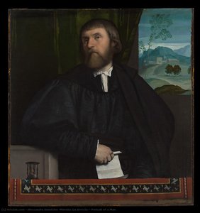 Portrait Of A Man — Alessandro Bonvicino (moretto Da Brescia)