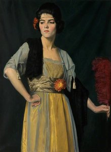 The Feather Fan — William Strang