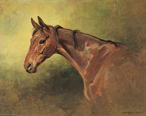 Horse Portrait, 'princess' — Alfred Grenfell Haigh