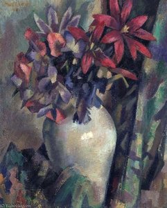 Still Life With Flowers — Mark Gertler
