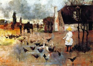 Čajový Čas — Charles Edward Conder