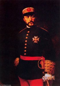 Portrait Of General Prim — Josep Cusachs I