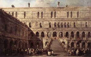 The Coronation Of The Doge — Francesco Lazzaro Guardi