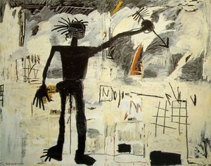 Self-portrait Coll.franzen — Jean Michel Basquiat