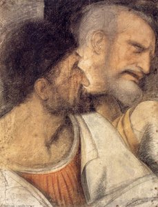 Juda És Péter Fejei — Leonardo Da Vinci