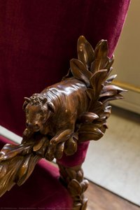 Taurus - Detail Of The Brustolon Chair — Andrea Brustolon