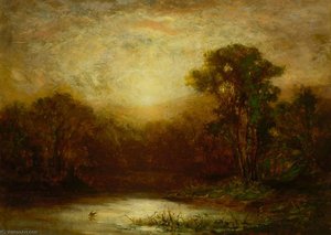 Sunset — Edward Mitchell Bannister
